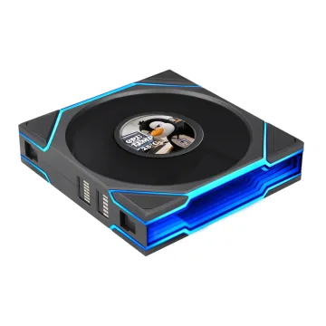 LIAN LI UNI FAN TL LCD FLEX Reversal Black Wireless 120 (1pc) Case Fan - No Controller Included