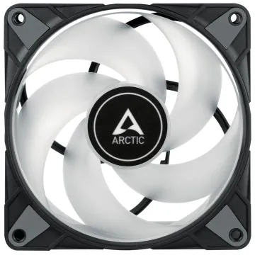 Arctic P12 PWM PST RGB 0dB – 120mm Pressure optimized case fan | PWM controlled speed with PST | RGB - 