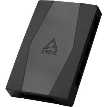 Arctic Case Fan Hub - PWM Sharing Hub for PC fans - 10 outputs - SATA Power