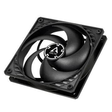 Arctic P12 (black/black) - Pressure-optimised 120 mm Fan - 