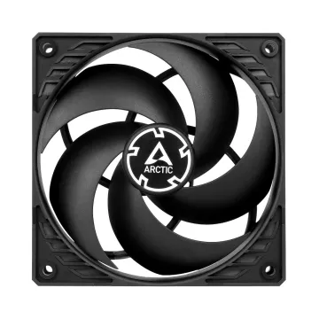 Arctic P12 (black/black) - Pressure-optimised 120 mm Fan - 