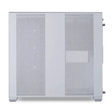 Lian Li O11 AIR MINI White PC Case ATX / M-ATX with 3 standard Fans (front 120mmx2, rear 120mmx1) Me - 
