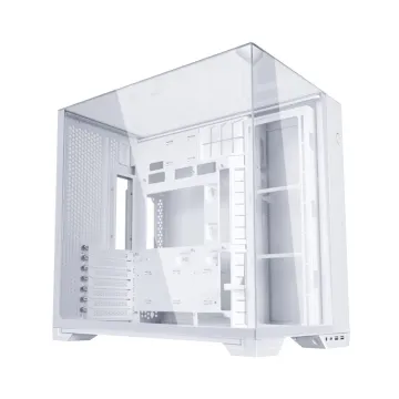 Lian Li O11 Vision Compact White - White EATX(under 280mm)/ATX 2 top panels 360AIO Tower PC Case