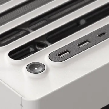 HAVN HS 420 VGPU white Premium Midi Tower Case - with vertical GPU support - 