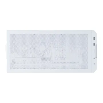 Lian Li LANCOOL 207 White - ATX PC Case (4 FANS) 2 x front 140 ARGB PWM & 2 bottom 120 PWM reverse - 
