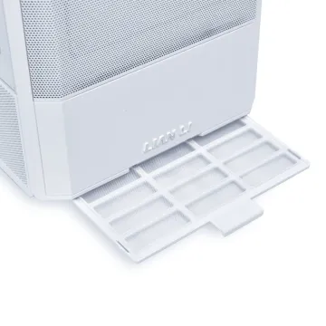 Lian Li LANCOOL 207 White - ATX PC Case (4 FANS) 2 x front 140 ARGB PWM & 2 bottom 120 PWM reverse - 