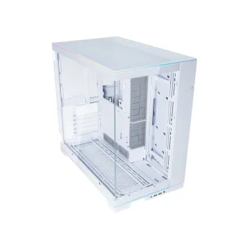 Lian Li O11D EVO RGB White - White EATX(under 280mm)/ATX Columnless Tower PC Case - 