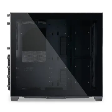 Lian Li O11 AIR MINI Black PC Case ATX / M-ATX with 3 standard Fans (front 120mmx2, rear 120mmx1) Me - 