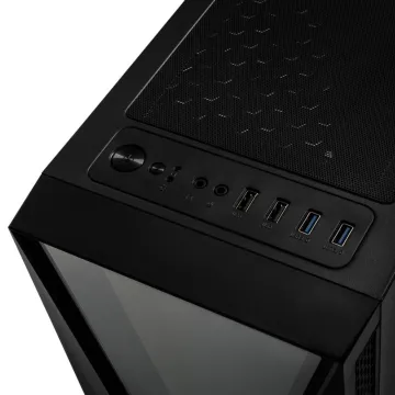 Kolink VOID RGB Midi-Tower - black - Tempered Glass Window - 