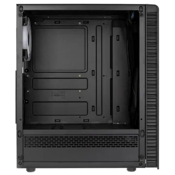 Kolink Observatory Lite Mesh RGB Mid-Tower - Tempered Glass - Black - 