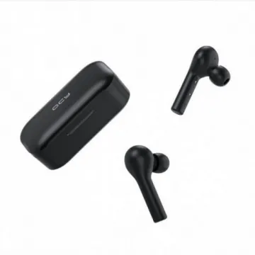 QCY T5 TWS BLACK True Wireless Gaming Earbuds 5.1 Bluetooth Headphones ENC IPX5 Speaker 6mm 5hrs - 