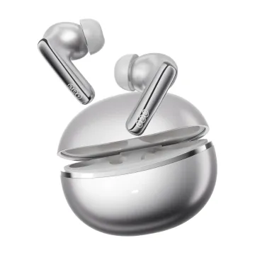 QCY Melobuds N70i ANC Titanium - 56db ANC TWS Hi-Res Earbuds LDAC BT 6.0 IPX5 Wireless charge 50h