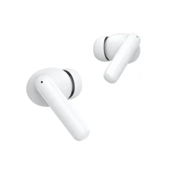QCY T13 ANC White - TWS 10mm Dynamic Driver, 4-mic 28dB ANC, Bluetooth 5.3, 7hr-30hr, 75ms latency - 