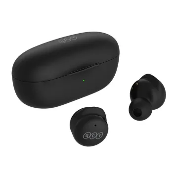 QCY T17 TWS BLACK 6mm dynamic driver-mic noise cancel. Music time: 4h. Calling time: 3,5h. Bluetooth - 