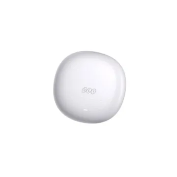 QCY AilyBuds Pro Semi-Ear ANC TWS White 6 mic & A.I. Noise Cancel. LDAC Audio Ultra HD Multi-point