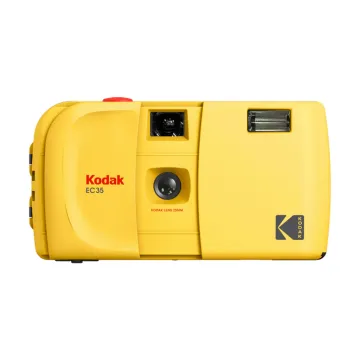 Kodak EC35 35mm Film Camera Butter Yellow