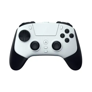 Razer Raiju V3 PRO White - PS5/PC - Wireless Gaming Controller - TMR Thumbs - 6 Remappable Buttons