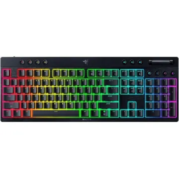 Razer BlackWidow V4 Low Profile HyperSpeed - Wireless / Bluetooth RGB Gaming Keyboard -Orange Switch