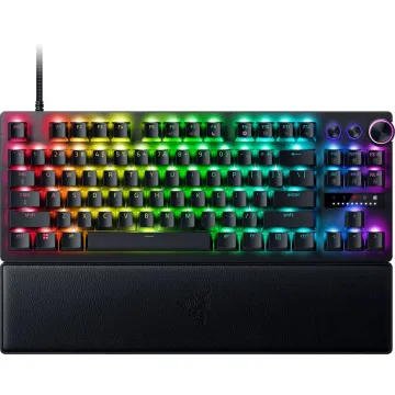 Razer HUNTSMAN V3 PRO TENKEYLESS 8KHz ANALOG - 8K Polling Rate - RGB Optical Gaming Keyboard - Rapid