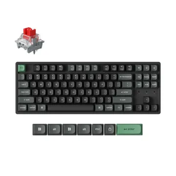 Keychron K8 Ultra (K8U-J1) ZMK Wireless 8K Mechanical Keyboard Red Switch (Hot-Swap) 80% Us Layout