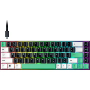 RAZER Reclusa X Mini 65% - Hot Swappable Gaming Keyboard - Orange Tactile Switches - US Layout