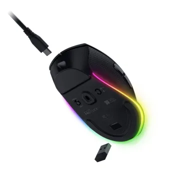 Razer PRO CLICK V2 - Wireless Ergonomic Mouse - ChatGPT AI - RGB Gaming - Long Battery - 