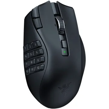Razer NAGA V2 HYPERSPEED - Wireless MMO Gaming Mouse - 30K DPI - 2.4GHz / Bluetooth - 19 Buttons - 