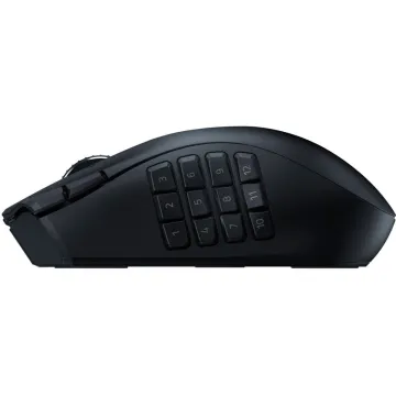 Razer NAGA V2 HYPERSPEED - Wireless MMO Gaming Mouse - 30K DPI - 2.4GHz / Bluetooth - 19 Buttons - 