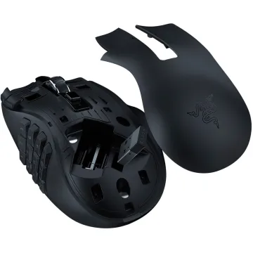 Razer NAGA V2 HYPERSPEED - Wireless MMO Gaming Mouse - 30K DPI - 2.4GHz / Bluetooth - 19 Buttons - 