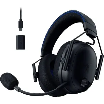 Razer BLACKSHARK V3 PRO PLAYSTATION Black - ANC Wireless Gaming Headset - 48h Bat. - 2.4GHz/BT/USB