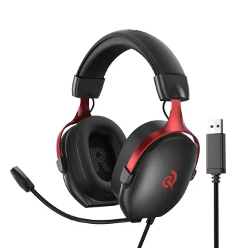 QCY Heroad VN200 PRO 7.1 USB - Wired RGB Gaming Headset PS4/PS5/PC