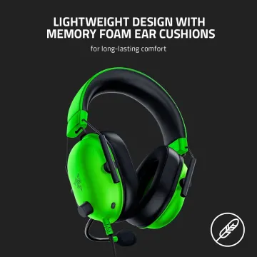 Razer BLACKSHARK V2 X GREEN Gaming Headset - 7.1 - PC/PS4/PS5 - 