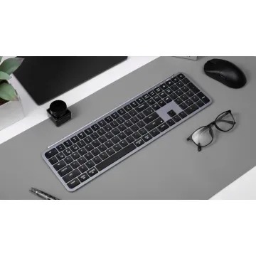 Keychron B6 Pro (B6P-K1) Ultraslim Wireless BT Keyboard ZMK Online customization - Gray 100% US Lay - 