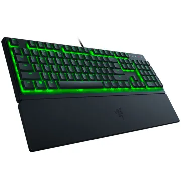 Razer ORNATA V3 X Gaming Keyboard - Low Profile Membrane - Split Resist - RGB - US Layout - 