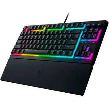 RAZER ORNATA V3 TENKEYLESS - Mecha Membrane Gaming Keyboard - Low Profile - UV COATED KEYCAPS - US - 