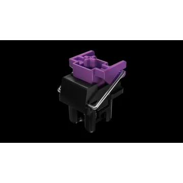 Razer HUNTSMAN MINI MERCURY ED. - 60% Opto Mechanical Gaming Keyboard Purple Switch - US Layout - 