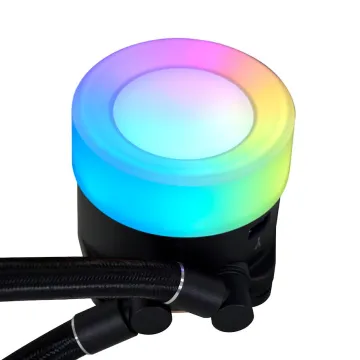 Lian Li Galahad II Trinity 360 Black - AIO GPU Liquid Cooler with ARGB Fans - 