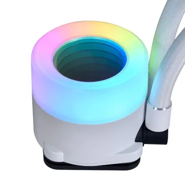 Lian Li Galahad II Trinity 360 SL-Inf White - AIO GPU Liquid Cooler with ARGB INFINITY Fans - 