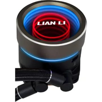 Lian Li Galahad II Trinity 240 Black - AIO GPU Liquid Cooler with ARGB Fans - 