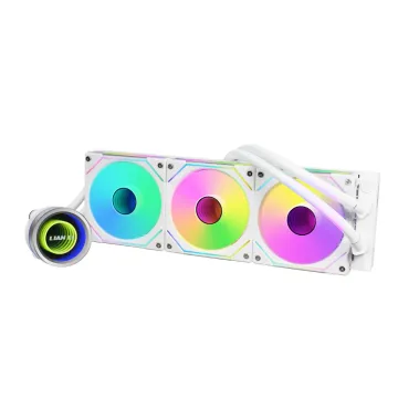 Lian Li Galahad II Trinity 360 SL-Inf White - AIO GPU Liquid Cooler with ARGB INFINITY Fans