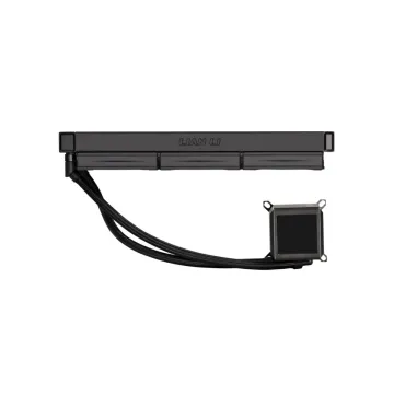 Lian Li Galahad II LCD 360 Black - AIO GPU Liquid Cooler with ARGB Fans - 