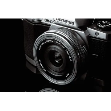 Olympus 14-42mm 1:3.5-5.6 EZ SILVER M.ZUIKO DIGITAL (EZ-M1442EZ) Lense Micro FT - 