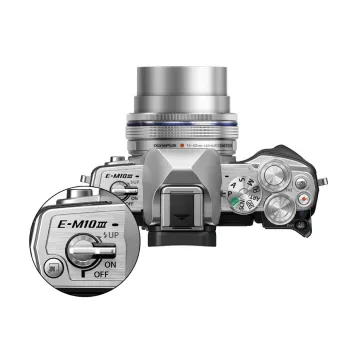 Olympus 14-42mm 1:3.5-5.6 EZ SILVER M.ZUIKO DIGITAL (EZ-M1442EZ) Lense Micro FT - 