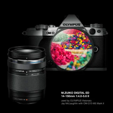 Olympus 14-150mm 1:4.0-5.6 II BLACK M.ZUIKO DIGITAL (EZ-M1415-2) Lense Micro FT V316020BW000 - 