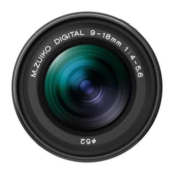 Olympus OM System 9-18mm II 1:F4-5.6 BLACK (EZ-M0918) Lense Micro FT - 