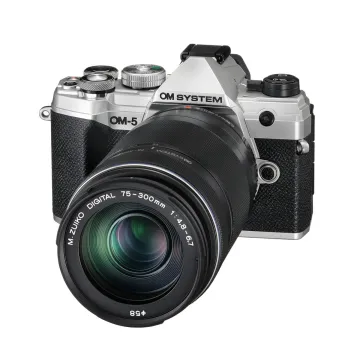 Olympus 75-300mm 1:4.8-6.7 II BLACK M.ZUIKO DIGITAL (EZ-M7530-2) Lense Micro FT V315040BW000 - 