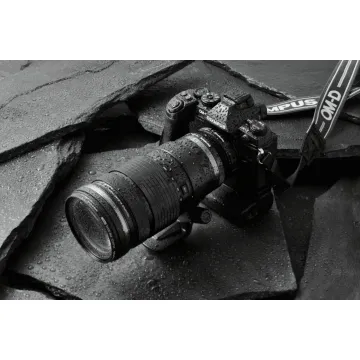 Olympus 40-150mm 1:4-5.6 R BLACK M.ZUIKO DIGITAL (EZ-M4015-R) Lense Micro FT - 