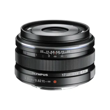 Olympus 17mm 1:1.8 II BLACK M.ZUIKO DIGITAL (EW-M1718) Lense Micro FT