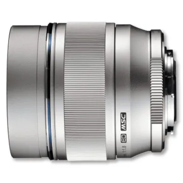 Olympus 75mm 1:1.8 SILVER M.ZUIKO DIGITAL (ET-M7518) Lense Micro FT - 