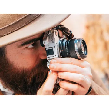 Olympus 45mm 1:1.8 BLACK M.ZUIKO DIGITAL (ET-M4518) Lense Micro FT - 